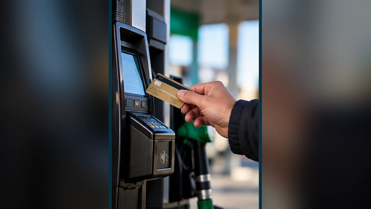 Carte à la pompe : pourquoi un montant est-il réservé ?
