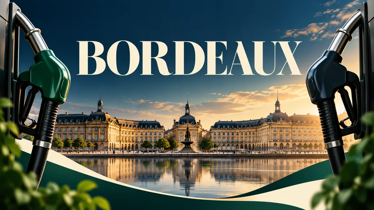 Carburant moins cher à Bordeaux : stations du jour