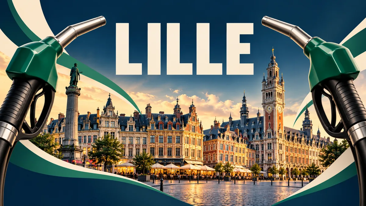 Carburant moins cher à Lille : les stations du jour