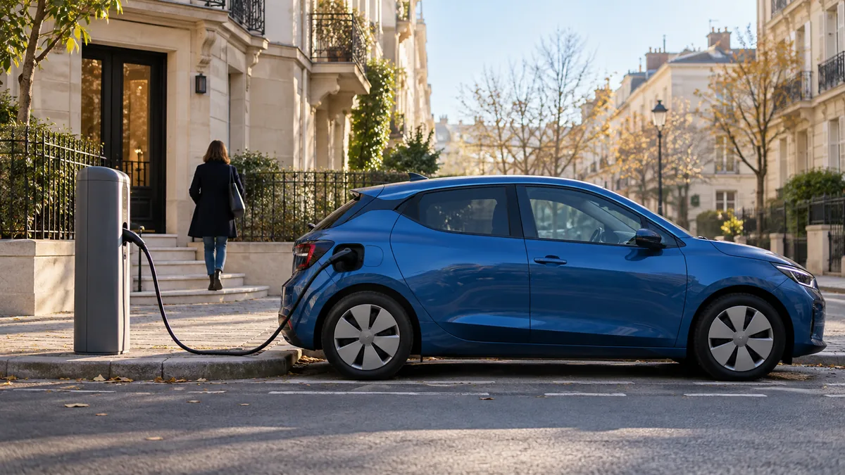 Voiture électrique sans prise chez soi : quel budget ?