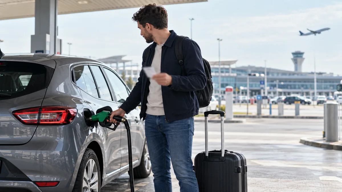 Voiture de location : éviter les frais de carburant