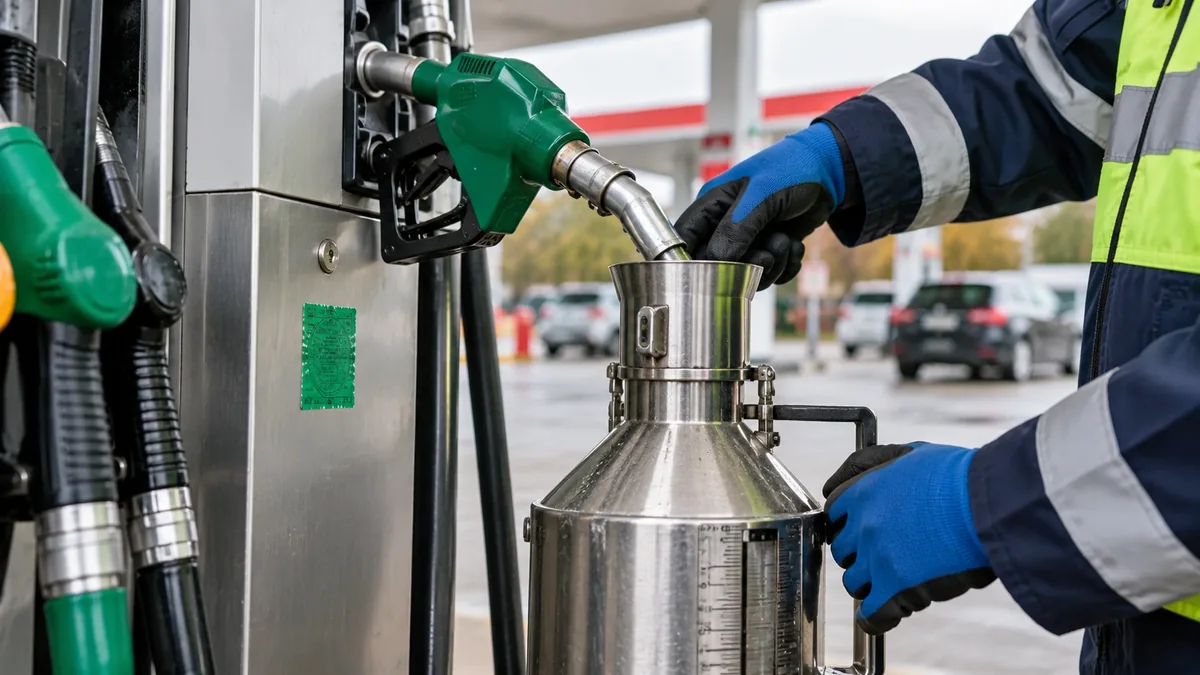 Pompe à carburant : comment vérifier le volume servi ?