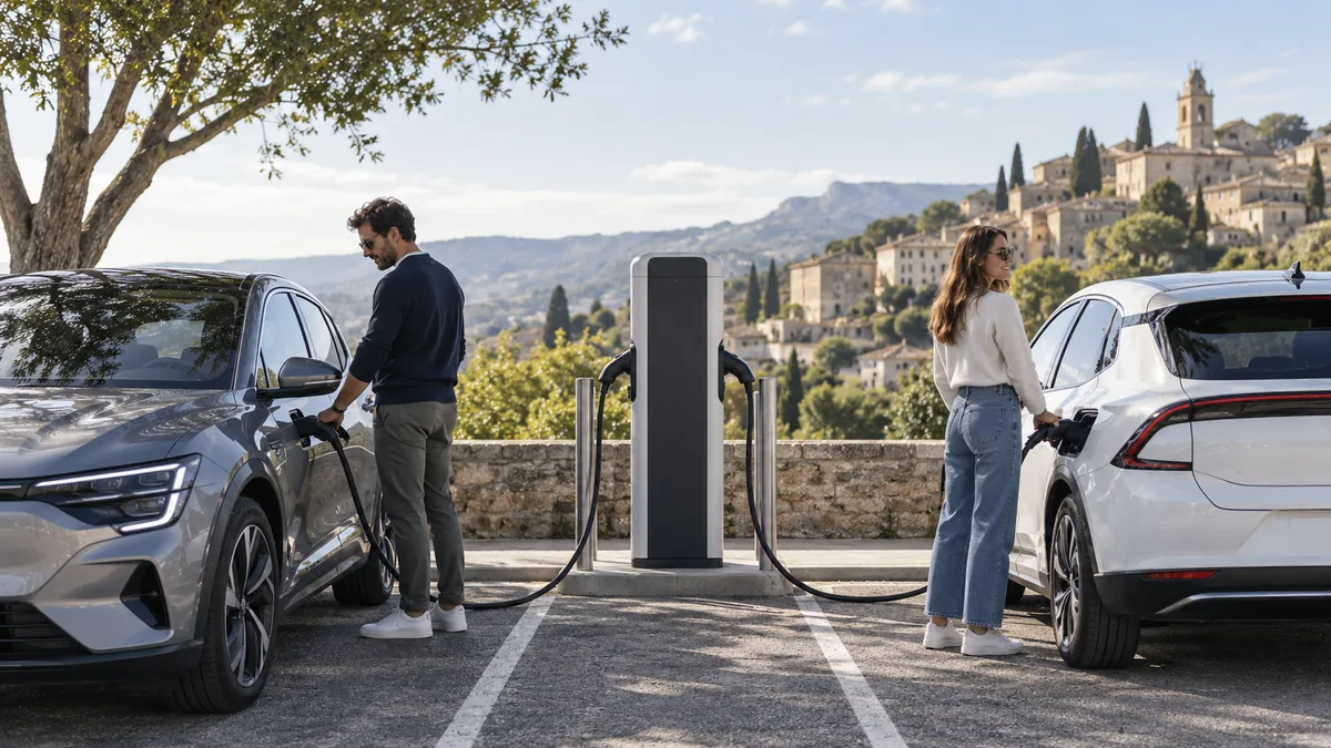 Recharge partagée : pourquoi la puissance diminue ?